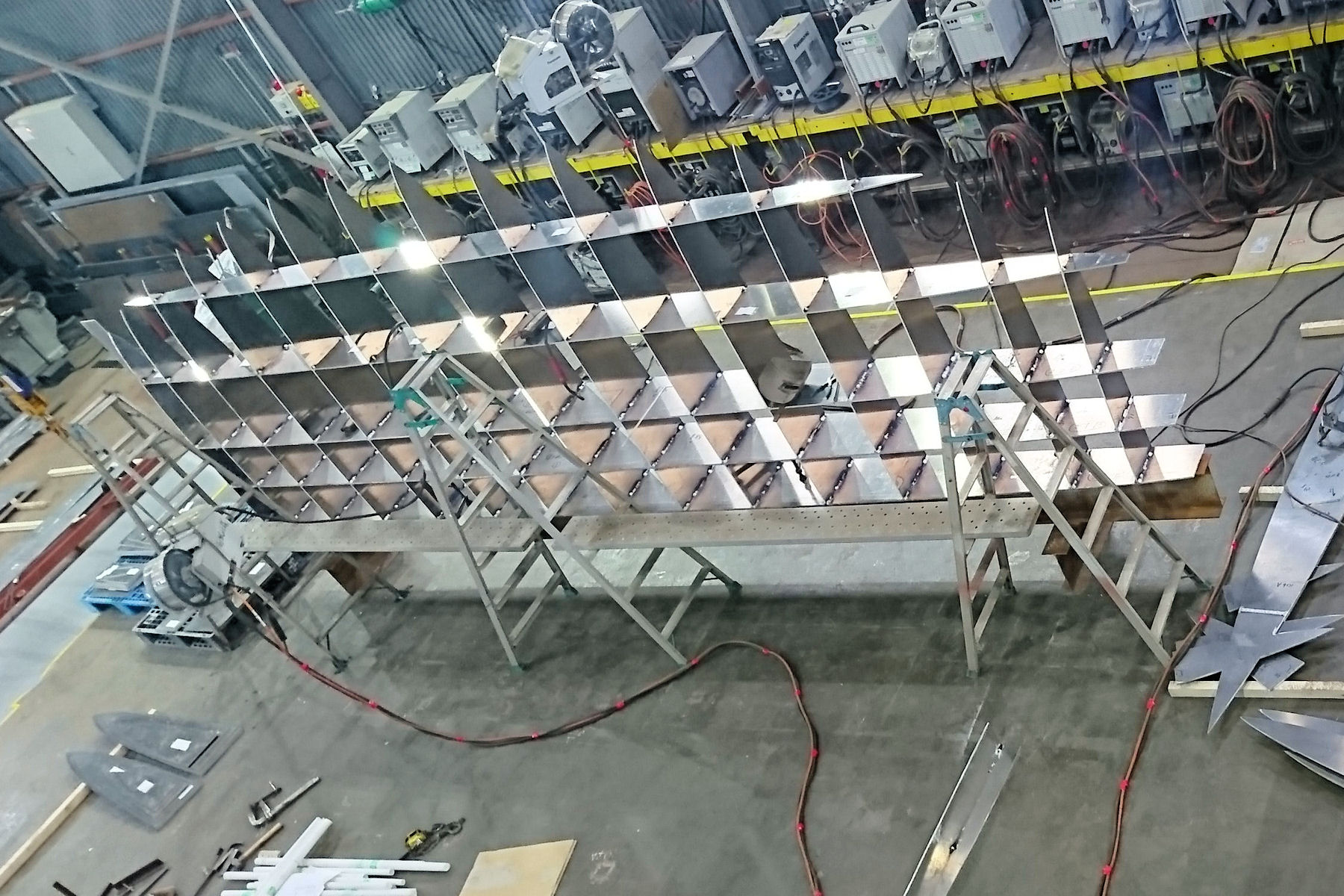 工場製作状況